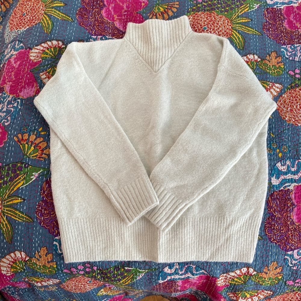 Madewell Cream sweater
